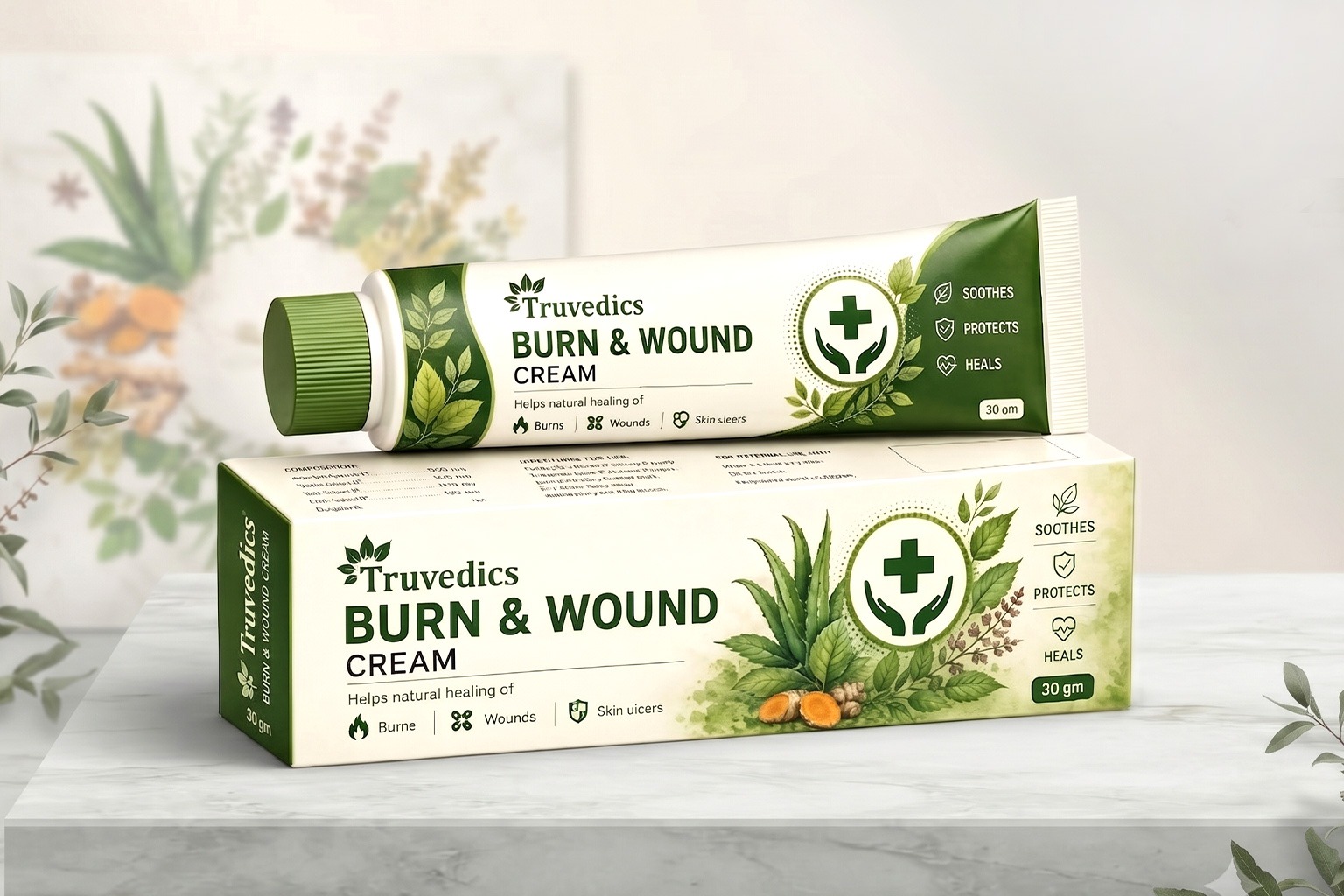 Burn and wound cream